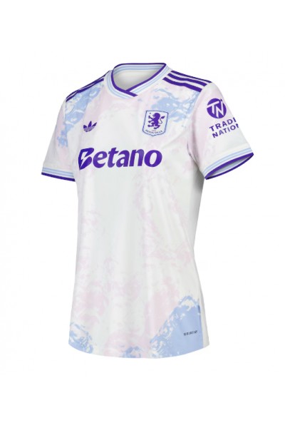 Aston Villa Boubacar Kamara #44 Jalkapallovaatteet Naisten Kolmaspaita 2025-26 Lyhythihainen Aston Villa Boubacar Kamara #44 Jalkapallovaatteet Naisten Kolmaspaita 2025-26 Lyhythihainen